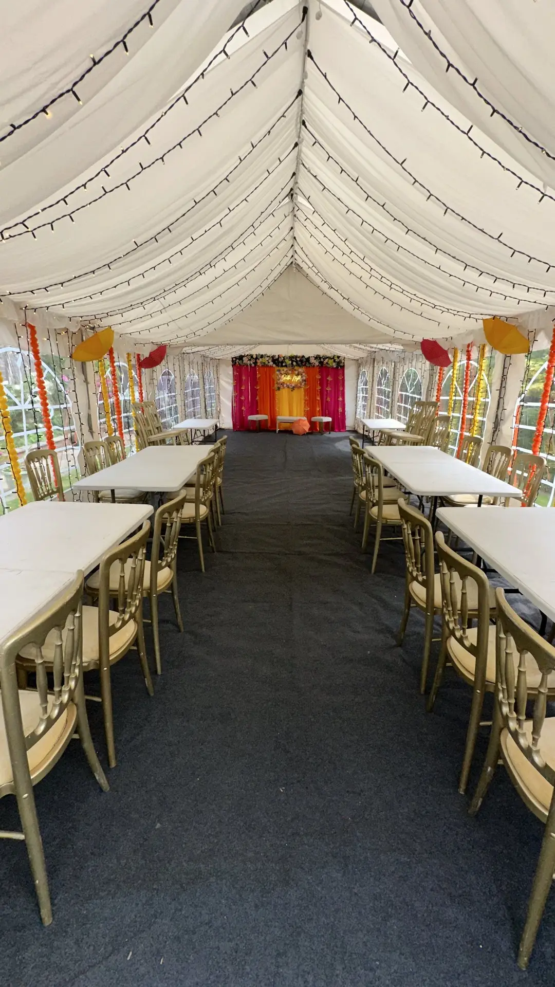 40 guest small marquee hire birmingham