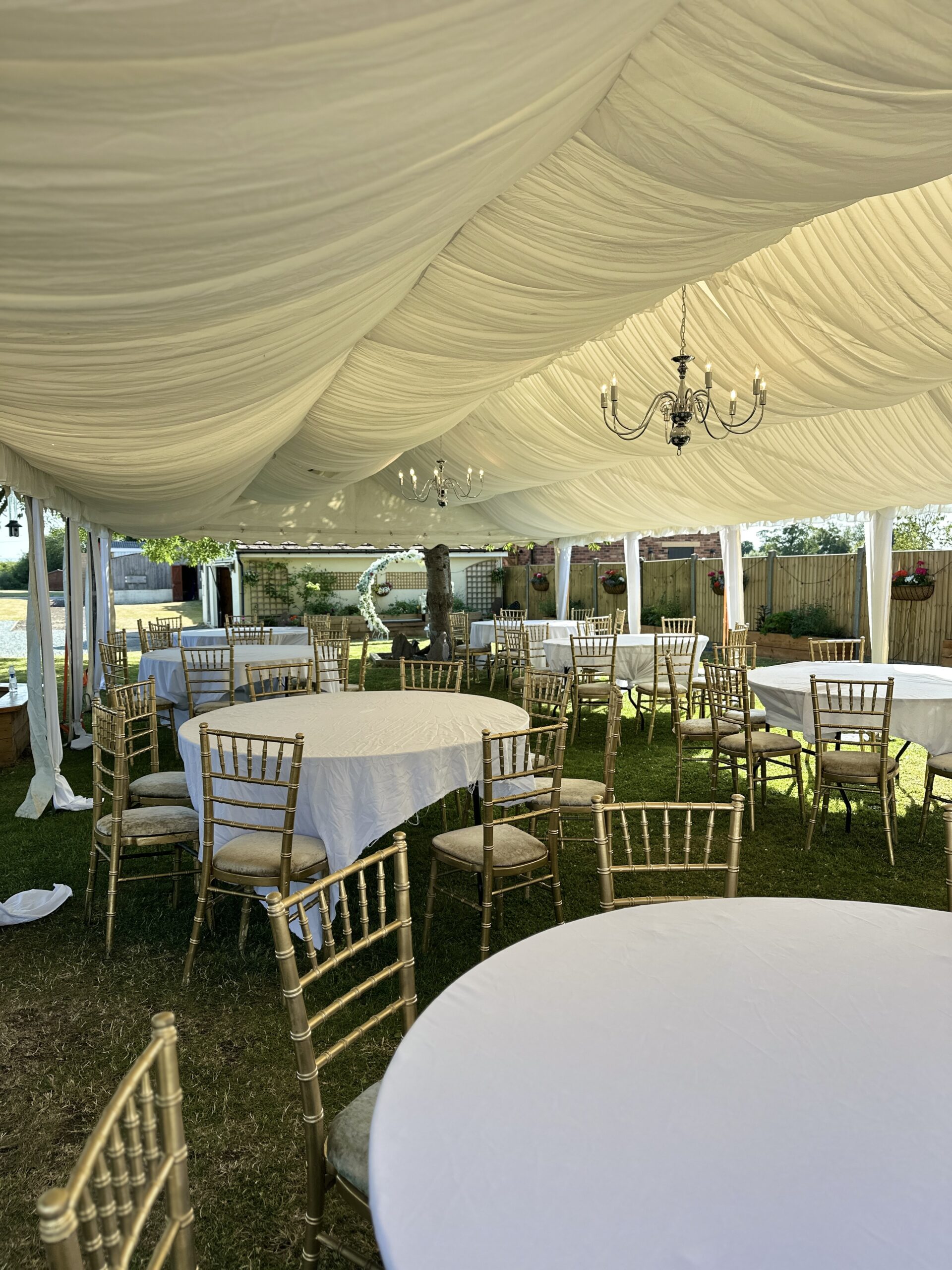 small marquee hire